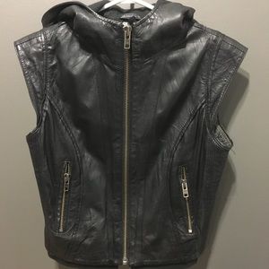 Topshop Leather Vest